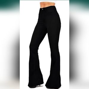 Black Flare Jeans